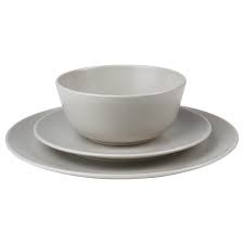 Dinera 18 Piece Dinnerware Set Beige Ikea Ikea Dinnerware Dinnerware Dinnerware Sets