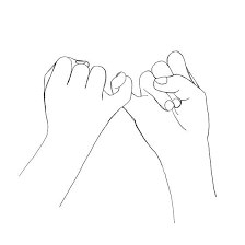 Pin By Annieo On Art In 2020 Drawings For Boyfriend Pinky Promise Metal Art Prints