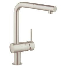 Grohe Minta 1 Gats Keukenkraan Met Draaibare L Uitloop Met Uittrekbare Perlator 32168dc0 Keukenkraan Sanitair Keuken