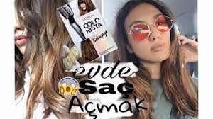 Sac Rengimi Nasil Actim Loreal Colorista Balayage Youtube