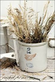 These colors are also great for this time of year, and add a playful element of color that is very needed during the colder winter months. 9 Crock Decorating Ideas Crock Decorating Ideas Crock Decor Primitive Decorating