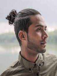 Pin By Myles Harris On Show 4 Just Kneel Man Bun Hairstyles Mens Ponytail Hairstyles Bun Hairstyles