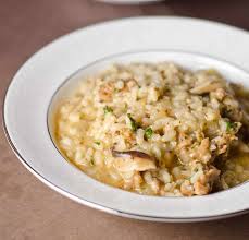 Risotto Poulet Chorizo Et Champignons Au Thermomix Risotto Poulet Recette Risotto Risotto Poulet Chorizo