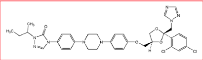 Formule Chimique De L Itraconazole D Apres Www Doctorfungus Org Il Download Scientific Diagram