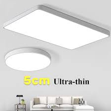 Led panel lights are an energy efficient option to conventional alternatives, slotting into the existing recesses where a tile would sit within a grid ceiling. Thrisdar 12w 24w 36w Modern Led Ceiling Light 5cm Thin Led Panel Ceiling Light Bedroom Kitchen Surface Mounted Panel Light Ceiling Lights Aliexpress