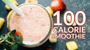 1/4 cup each 100 percent pineapple juice, orange juice, and. 100 Calorie Smoothie Alex Pollich Youtube