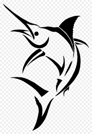 Sailfish Paper Decal Atlantic Blue Marlin Clip Art Pisces Png Is About Is About Shark Art Monochrome Photography Bird Line Drawing Animal Outline Drawings