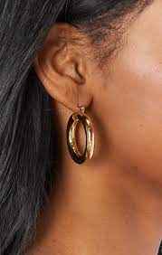 LUV AJ x SIVAN AYLA Havana Hoop Earrings ~ Gold – Show Me Your Mumu