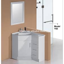 Both wall mounted and sinks with vanities are available. Guangdong Lacquer Mdf Corner Bathroom Vanity Cabinet Buy Bathroom Corner Cabinet Vanity Modern Bathroom Furniture Bathroom Sanitary Ware Product On Alibaba Com