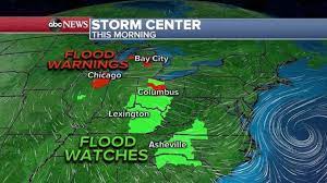 A flash flood watch was issued for portions of ohio and northwest pennsylvania on monday. Major Storm Set To Bring Tornadoes Damaging Winds And Flash Flooding Abc News