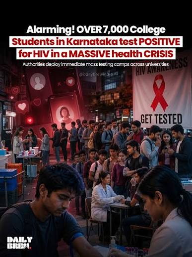 The Karnataka government has initiated a major public health drive by mandating HIV testing and counseling across all engineering and degree colleges in the state. Prompted by alarming data from the Karnataka