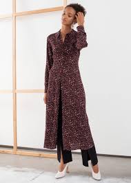 Micro Floral Midi Shirt Dress In 2020 Midi Shirt Dress Dresses Shirt Dress Style