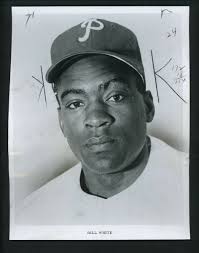 Bill White 1969 Type 1 Philadelphia Phillies Team Issued Press Photo