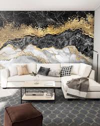 From cherry blossom designs to dramatic black, we've picked a selection of our favourite glitter wallpapers. Black Gold White Wallpaper