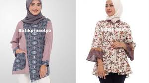 Baju kombinasi batik dan polos untuk pria. Baju Batik Kerja Archives Batik Prasetyo