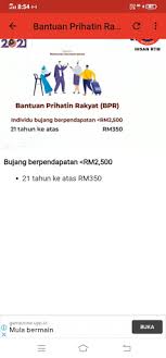 Kadar bantuan bpr bujang 2021 adalah sebanyak rm 350 seorang. Download Bantuan Prihatin Rakyat Bpr 2021 Free For Android Bantuan Prihatin Rakyat Bpr 2021 Apk Download Steprimo Com