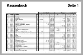 Kassenbuch vorlage im excel format: Gratis Vorlage Fur Kassenbuch Muster Kostenlos Fuhren Formular Vordruck