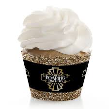 Shop tableware, invitations, foil and latex balloons and banners featuring the official jazz logo. Roaring 20 S 1920s Art Deco Jazz Party Decorations Party Cupcake Wrappers 2020 Graduation Party Set Of 12 Bigdotofhappiness Com