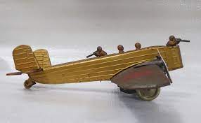Antique Rare Japanese Pre War Fighter Plane Tin Windup Toy Working Unbranded Toys Vintage Aircraft Vintage Toys
