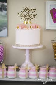 Modern 60th Birthday Cakes For Ladies Modern Pink Gold Birthday Party Classy 21st Birthday Cake Birthday Cakes For Teens 16th Birthday Cake For Girls