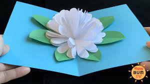 Use our free template to create this easy pop up flower card for a spring kids craft. 5 Minute Flower Pop Up Card I Easy Diy Paper Crafts Youtube