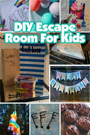 Pick and choose what works for you and use puzzles created with materials you have on hand. Diy Escape Room For Kids Birthday Party Edition