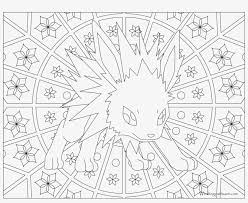 It evolves from eevee when exposed to a thunder stone. Inspiring Pokemon Coloring Pages Jolteon Png Jolteon Pokemon Adult Coloring Pages Transparent Png 3300x2550 Free Download On Nicepng