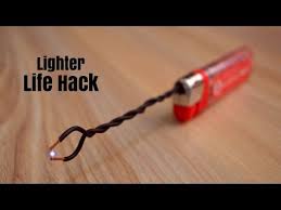 How To Make A Electric Lighter At Home Using 9v Battery Youtube How To Make Light Electric Lighter Hacks