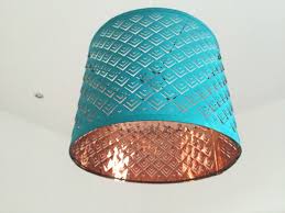 Ikea Lampe Lampenschirm Nymo Turkis Kupfer In 60598 Frankfurt Am