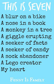 Message 7th Birthday Wishes For Daughter For My Son On His Seventh Birthday Funny Is Family Birthday Boy Quotes Son Birthday Quotes Birthday Quotes For Daughter
