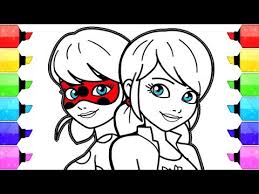But at least we can count on ladybug and cat noir to protect us. Miraculous Ladybug Coloring Pages How To Draw And Color Ladybug And