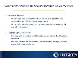 School Personnel Reporting Ppt Download