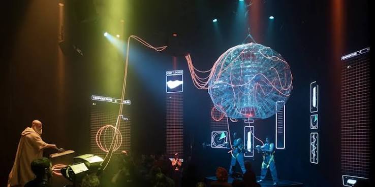 The Hitchhiker's Guide to the Galaxy Live' review — enter Douglas Adams's  world with a new immersive voyage | London Theatre