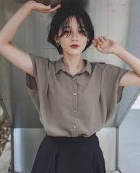 丸顔に似合うハンサムショートのヘアスタイル 髪型15選 lala magazine devushki korotkie strizhki korejskie korotkie strizhki korejskie zhenskie pricheski