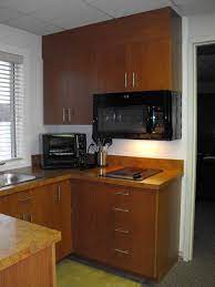 Even A Small Kitchen Deserves Beautiful Cabinets We Made These Cabinets For Our Local Police Stat Galley Kitchen Design Beautiful Cabinet Ikea Kitchen Remodel