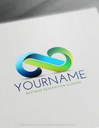 Free Infinity Logo Creator Create Free Infinity 3d Logo Maker Logo Design Logo Maker 3d Logo
