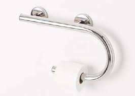 Shop for custom bathroom grab bars. Life Line 1 1 4 Right Hand Grab Bar With Toilet Paper Holder Grab Bar Specialists
