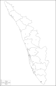 Kerala is divided into 14 districts. Kerala Free Map Free Blank Map Free Outline Map Free Base Map Outline Districts Main Cities White Map Outline Map Map Painting