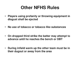 Ppt Nfhs Rules Powerpoint Presentation Free Download Id