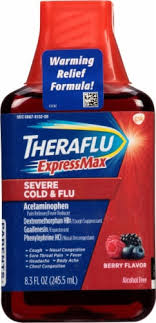 Theraflu® Expressmax Berry Flavor Daytime Severe Cold & Cough Syrup, 8.3 Fl  Oz - Fred Meyer