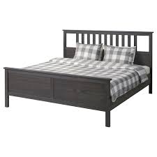 Not available for pickup and same day delivery. Hemnes Bed Frame Dark Grey Stained Luroy Ikea