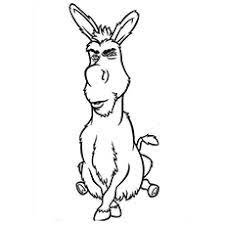 This coloring page showcases shrek with his friend donkey. Top 10 Free Printable Shrek Coloring Pages Online