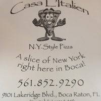 What began as a family grocery store in 1966 grew into one of groveport's favorite family restaurants, little italy pizza. Casa L Italien Pizza Boca Raton Fl