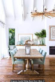 Gorgeous Coastal Dining Room Decor Ideas Coastal Dining Room Tropical Dining Room Dining Room Decor Diy