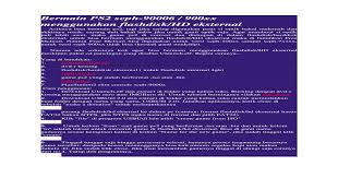 Cara mengetahui dan memperbaiki adanya dead pixel. Cara Bermain Ps2 Scph Docx Document