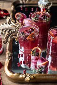 Bourbon drink recipes for christmas. Holiday Cheermeister Bourbon Punch Half Baked Harvest
