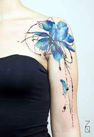Incredibly Artistic Abstract Tattoo Designs 25 Flower Tattoo Shoulder Abstract Tattoo Designs Shoulder Tattoos For Women