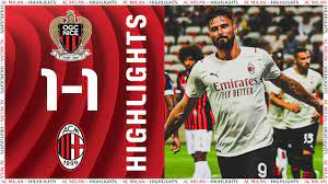 Get the latest ac milan news, scores, stats, standings, rumors, and more from espn. Highlights Giroud Scores Nice 1 1 Ac Milan Youtube