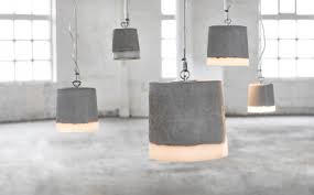 Concrete Pendant Lights By Renate Vos Archello