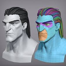 卡通男性角色柯蒂斯基网3D模型- TurboSquid 1682592